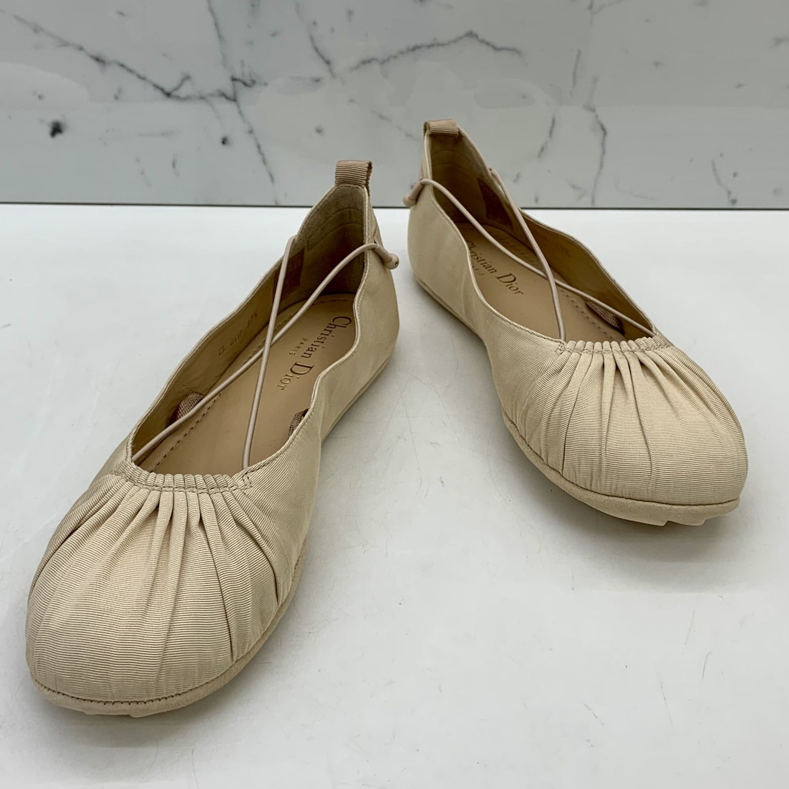 Christian dior ballerina flats discount