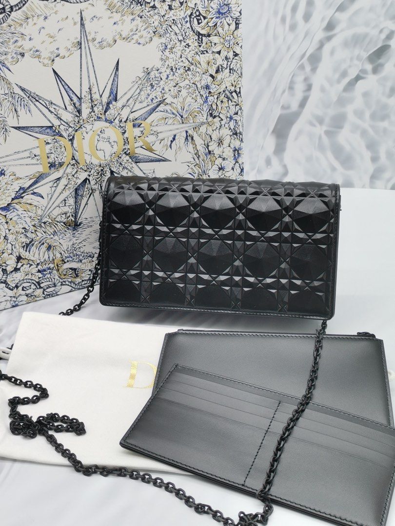 Lady dior shop calfskin clutch