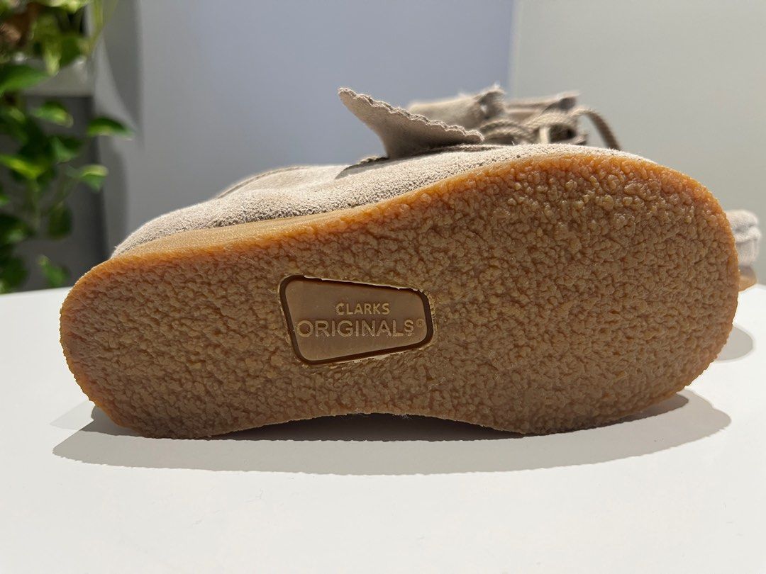 Clarks wallabee kids sales