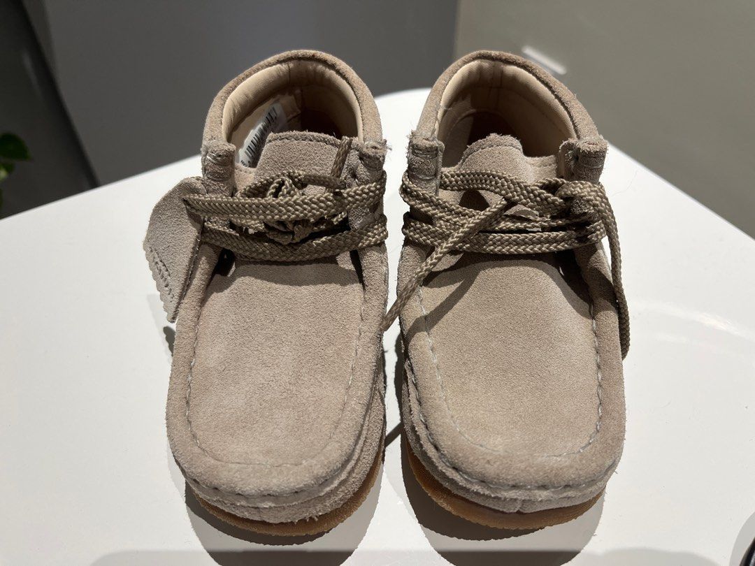 Clarks wallabees kids hotsell