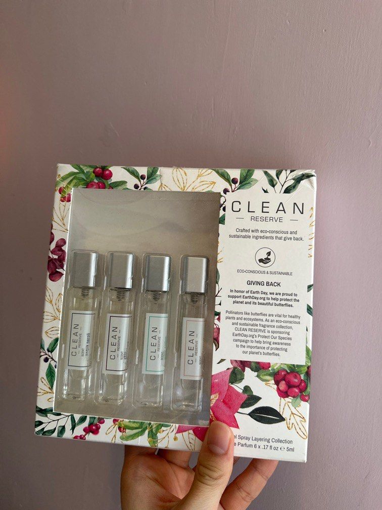 CLEAN RESERVE Discovery Perfume Set Sustainable Trial-Size