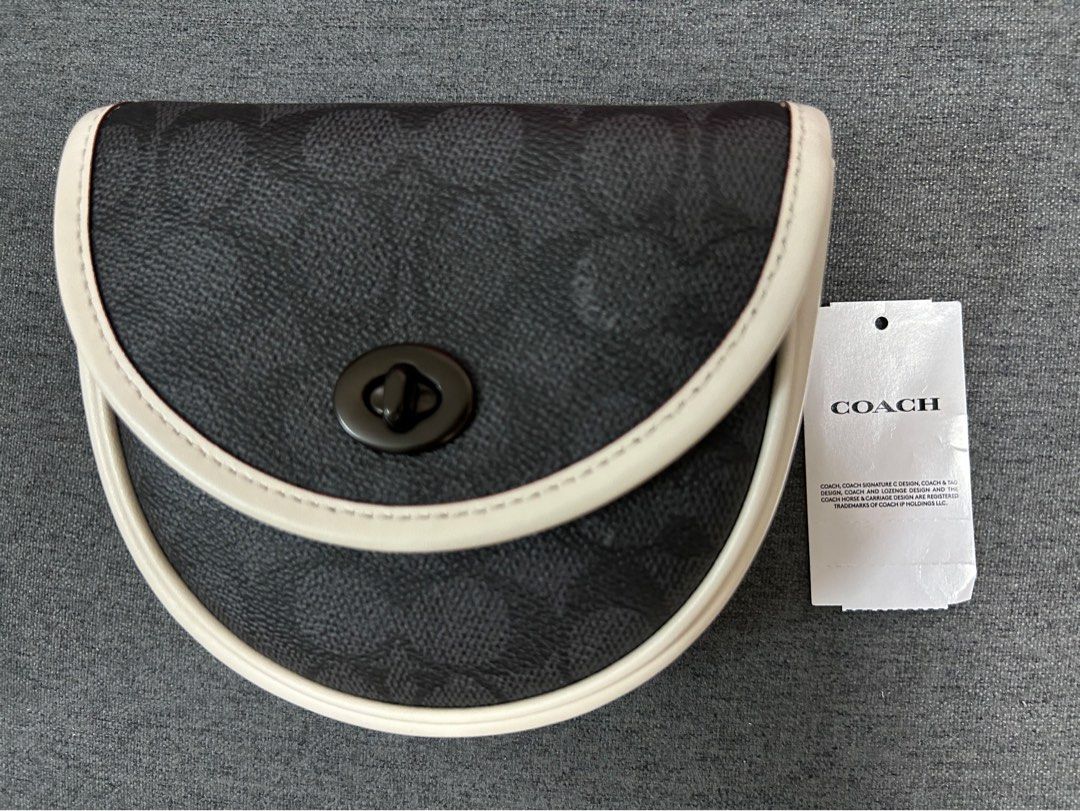 Coach Turnlock Convertible Crossbody In Signature Canvas Luxury Bags Wallets on Carousell