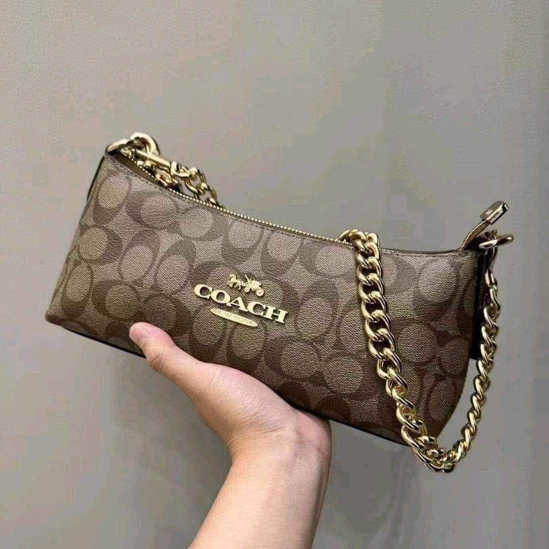 Coach Signature Laptop Bag, Luxury, Bags & Wallets on Carousell