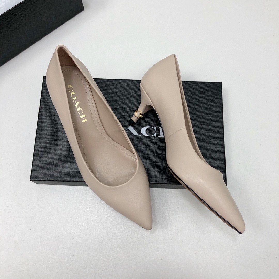 Coach heels shoe, Women's Fashion, Footwear, Heels on Carousell