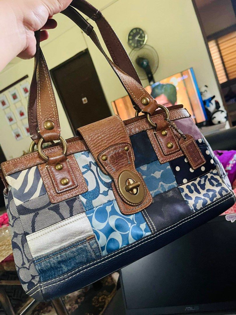 Coach patchwork clearance