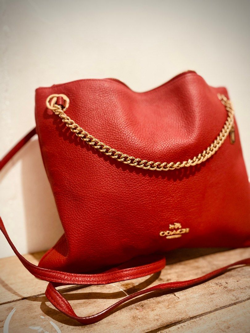 Coach pebble discount leather carrie crossbody