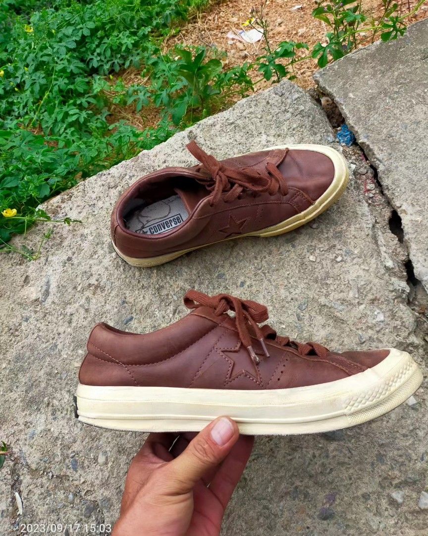 Converse 70s one star leather Fesyen Pria Sepatu Sneakers di