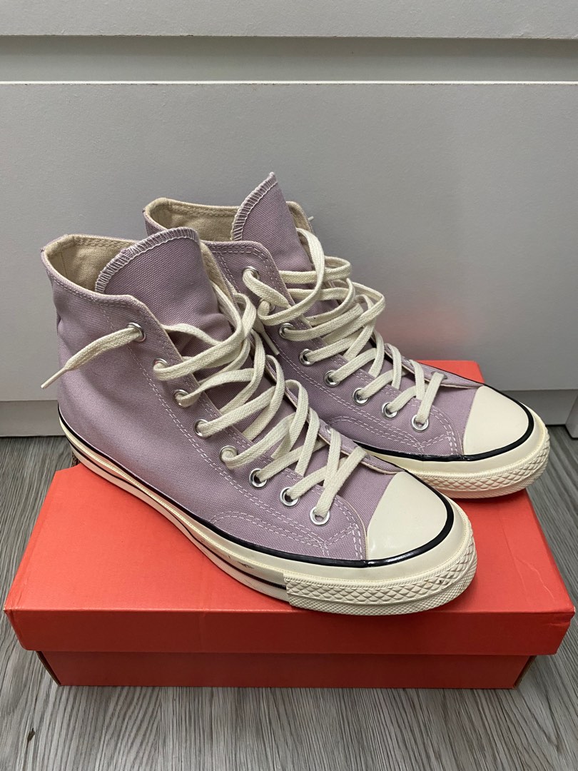 Converse CT70 Hi-Cut Light Purple, Men's Fashion, Footwear