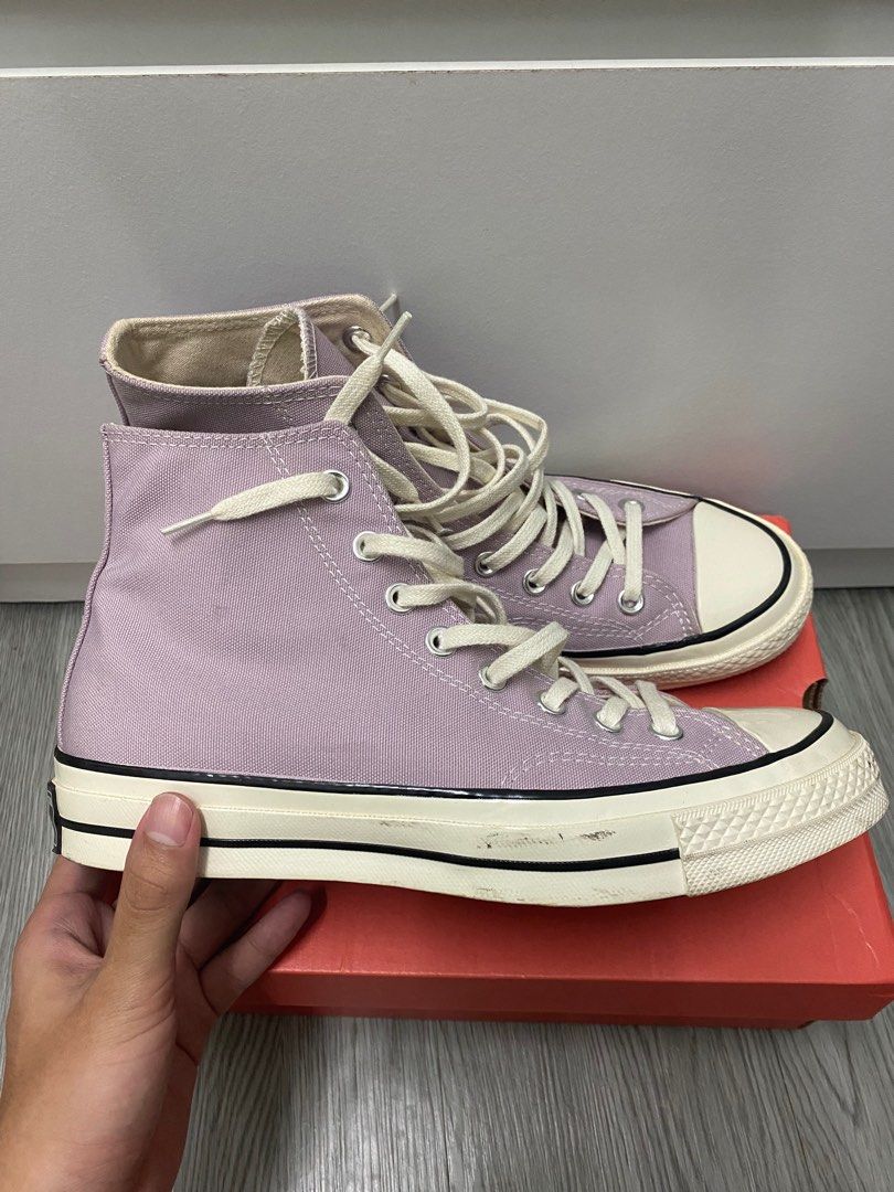 Converse CT70 Hi-Cut Light Purple, Men's Fashion, Footwear