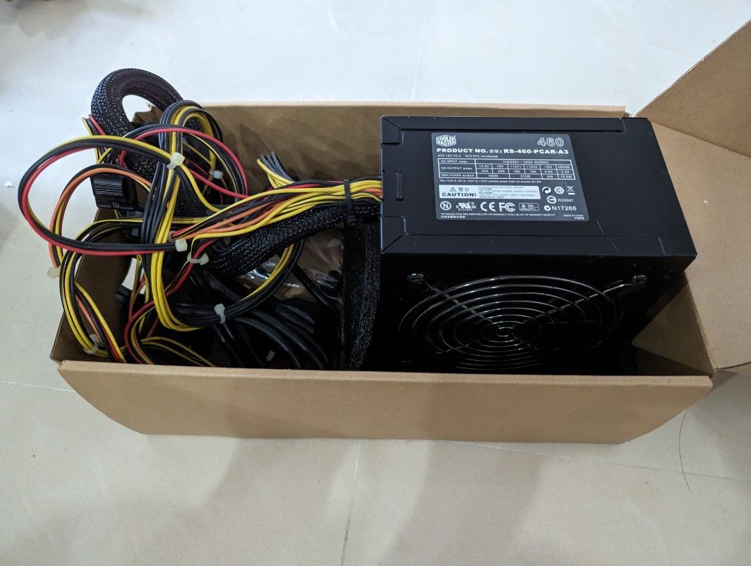 Cooler master PSU 460w, Computers & Tech, Parts & Accessories, Other