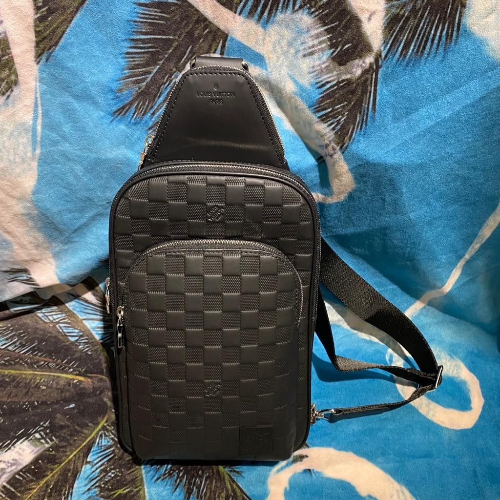 Tas Louis Vuitton damier original, Fesyen Pria, Tas & Dompet , Tas