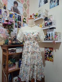 Cute Floral Cottagecore Dress