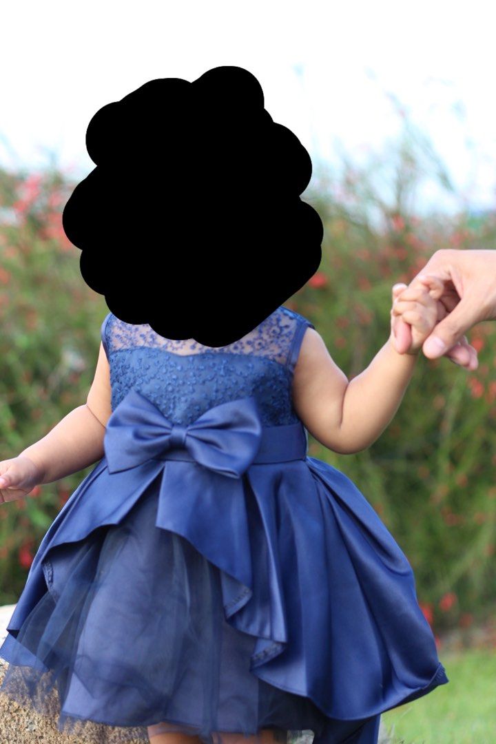 Dark blue hot sale baby dress