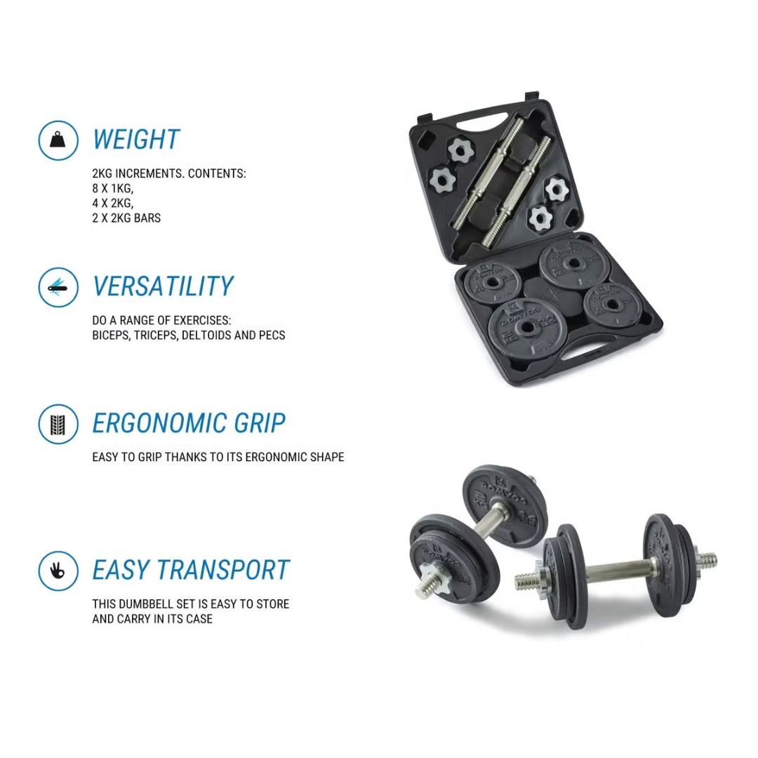 Dumbbells price in decathlon best sale