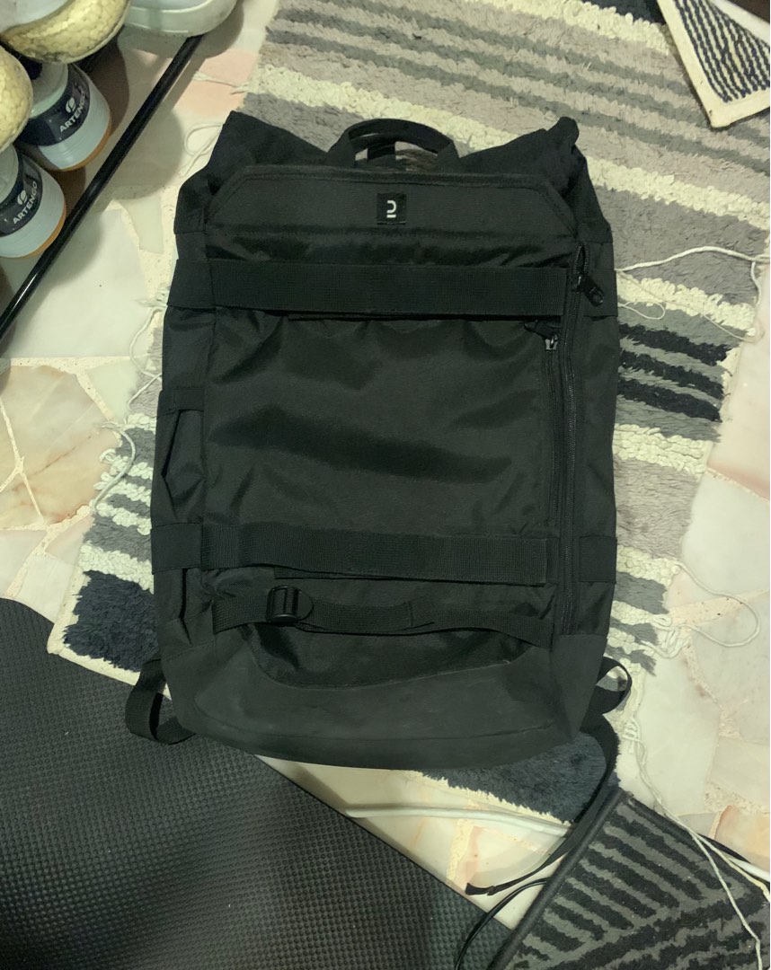decathlon skateboard bagpack, Men's Fashion, Bags, Backpacks on Carousell