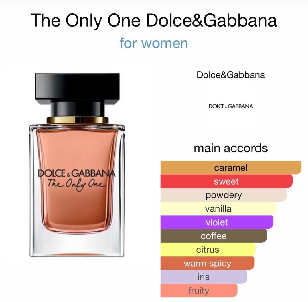 D G The Only One EDP 100ml W Beauty Personal Care Fragrance Deodorants on Carousell