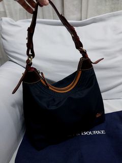 Dooney & Bourke Fuchsia Nylon Crossbody Bag