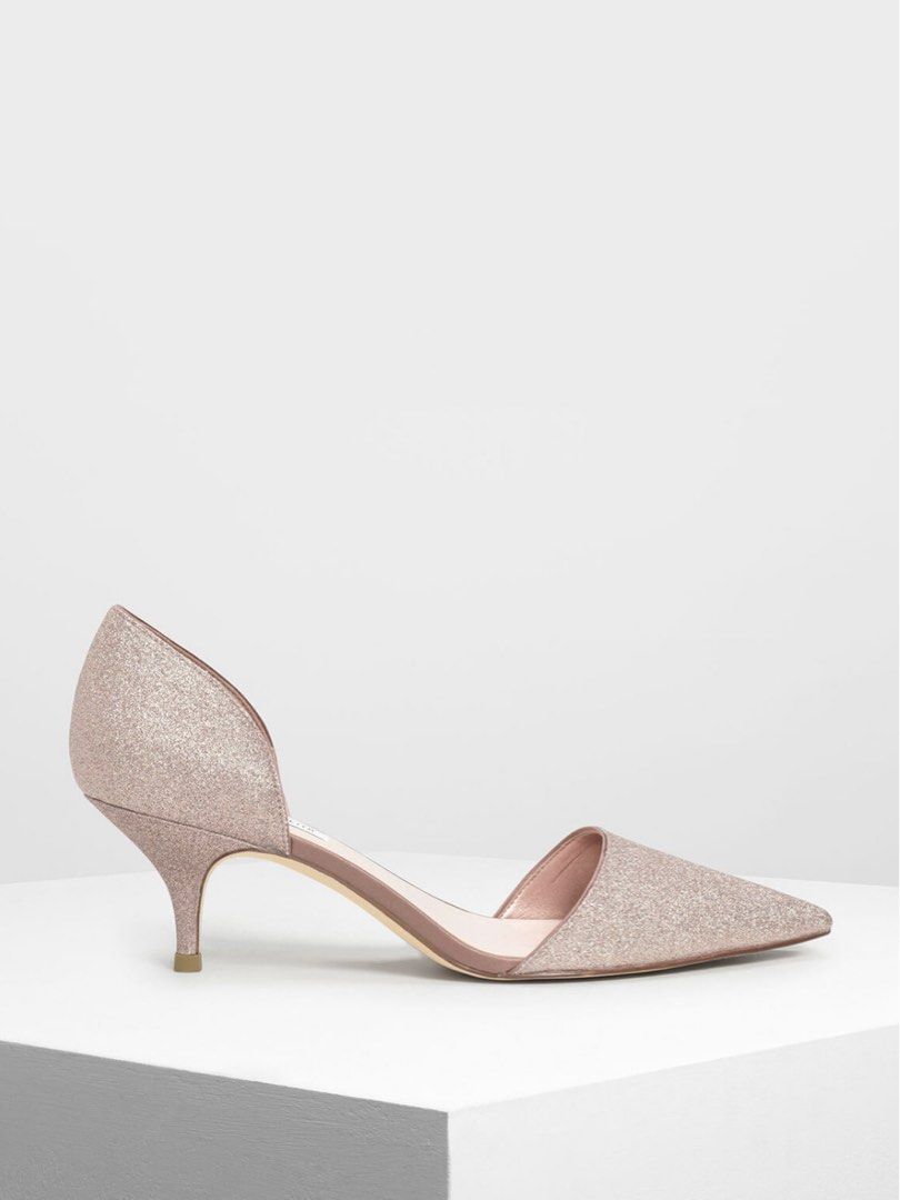 Glitter kitten clearance heels