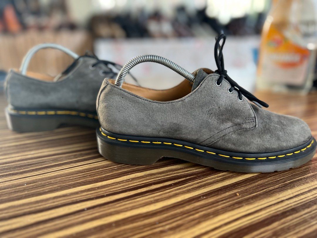 Dr martens sale suede grey