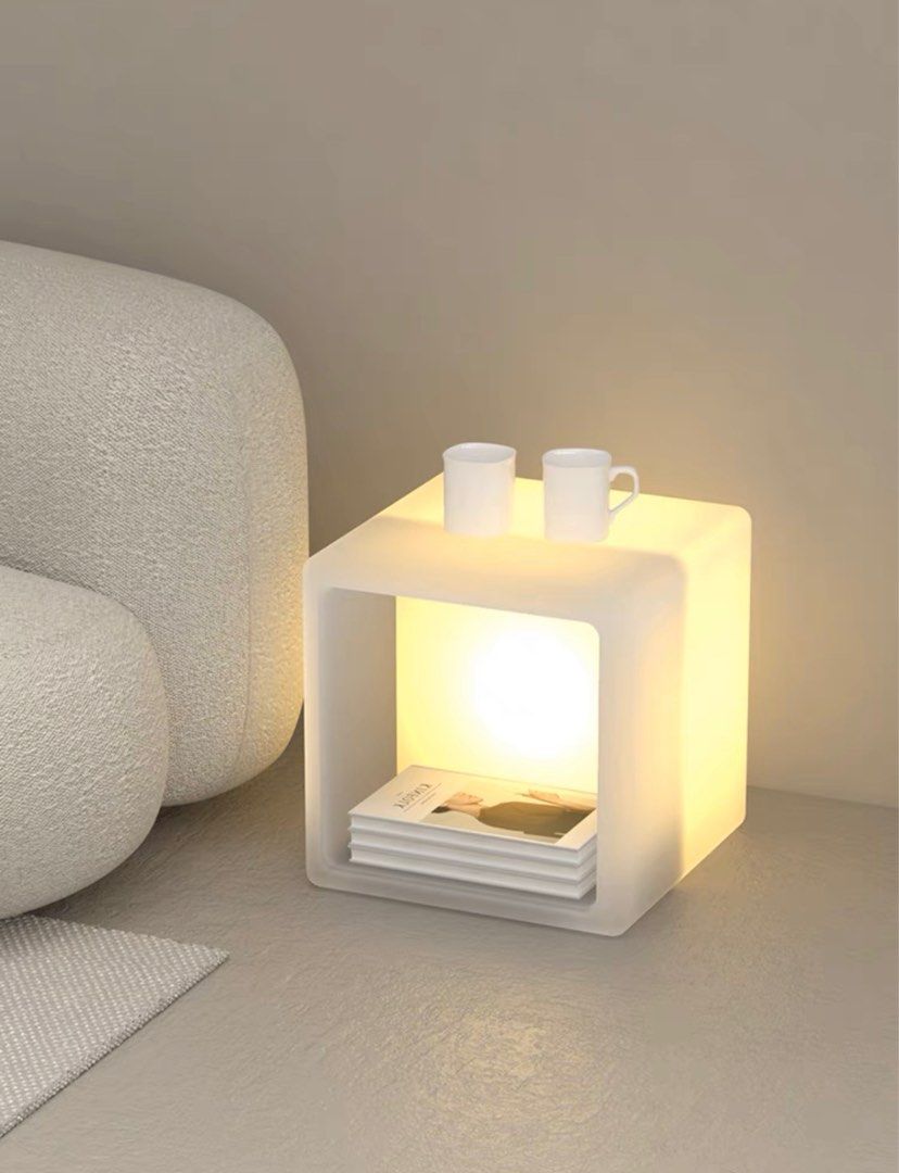 DRAE Modern LED Side Table, Furniture & Home Living, Furniture, Tables ...