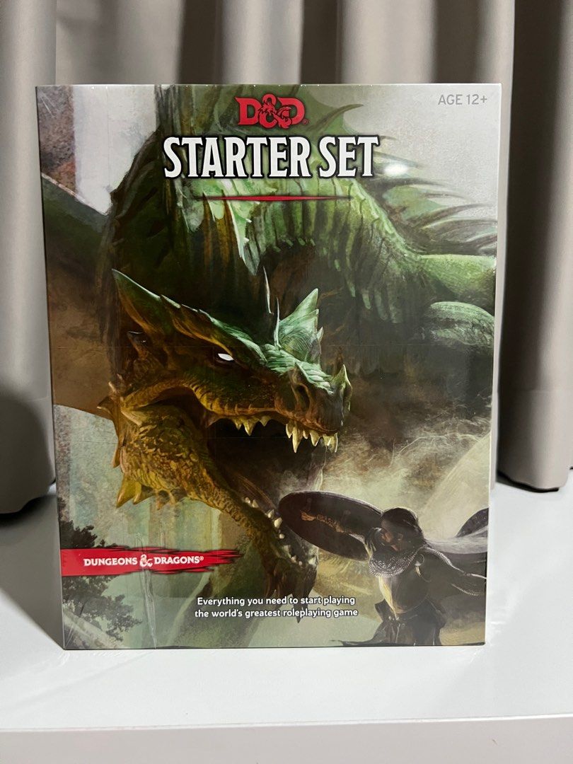 Dungeons and Dragons starter set, Hobbies & Toys, Toys & Games on Carousell