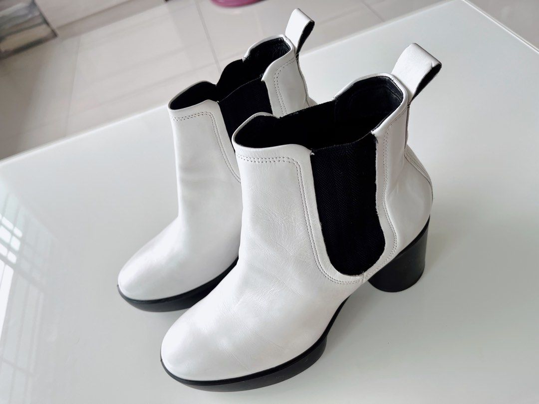 White booties on sale