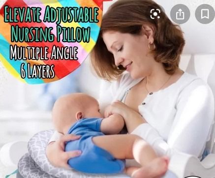 Elevate adjustable nursing pillow discount