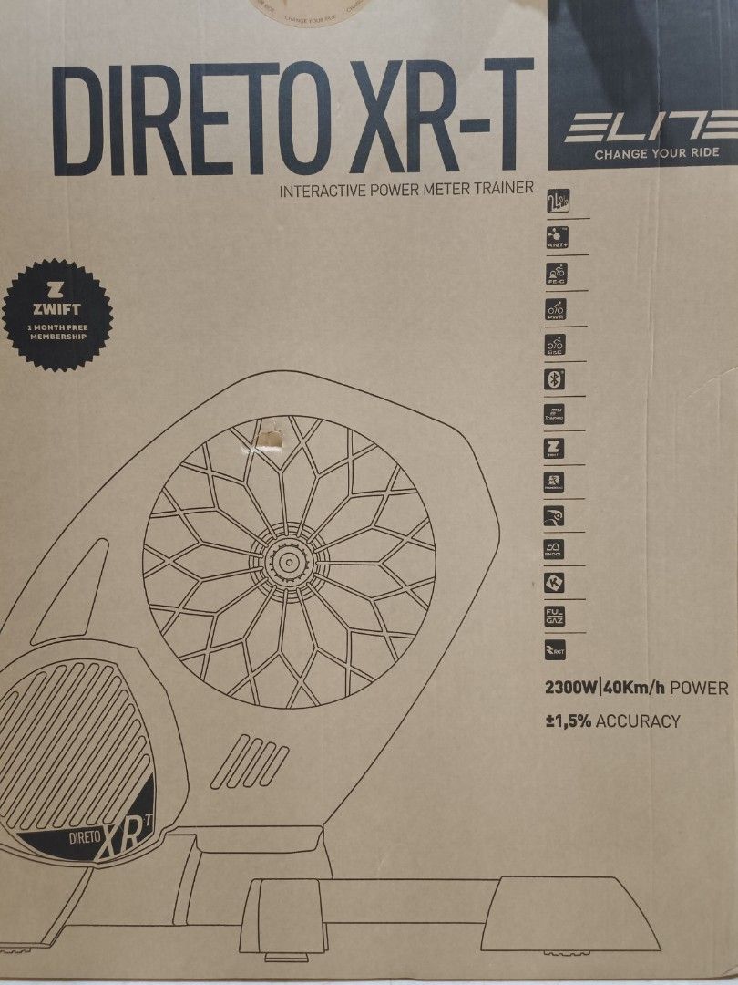 elite direto interactive power meter trainer