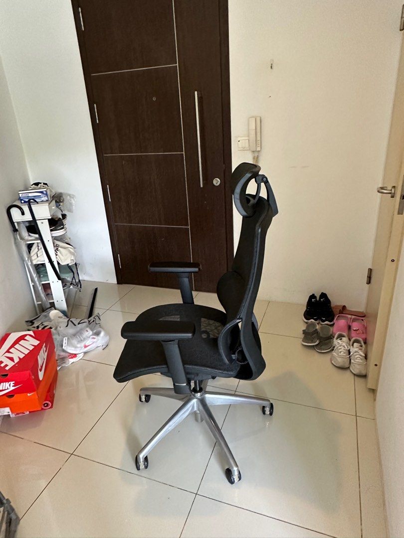 UMD High Back Full Mesh Ergonomic Office Chair, Furniture & Home Living