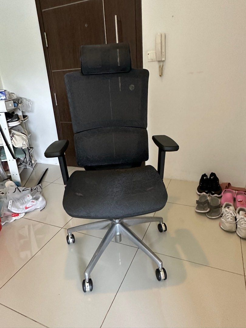 UMD High Back Full Mesh Ergonomic Office Chair, Furniture & Home Living ...