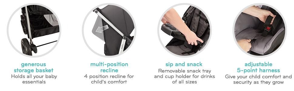 Evenflo flipside stroller travel system hotsell