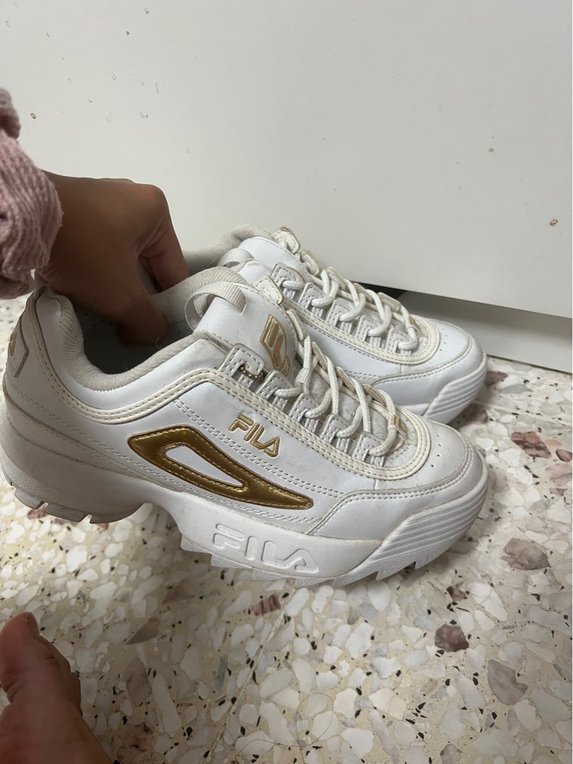 Fila disruptor gold rose outlet