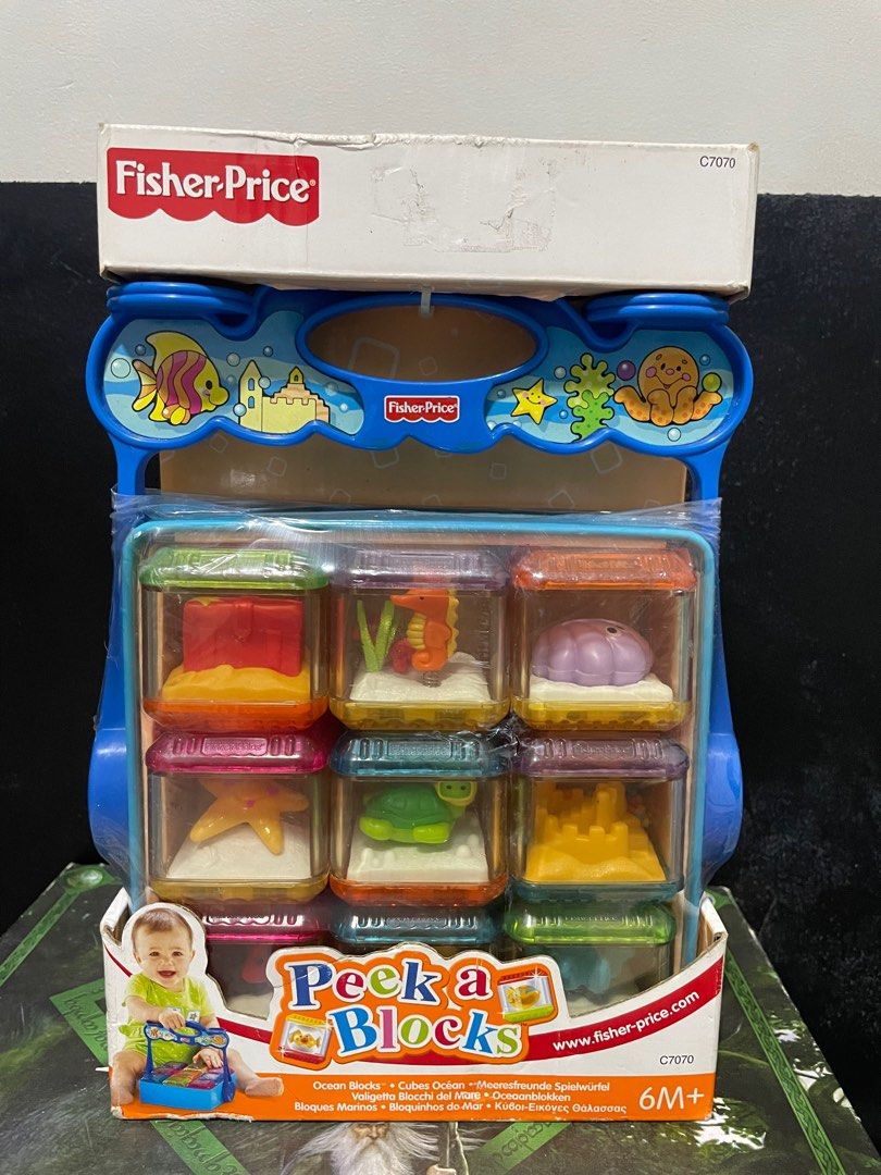 Fisher Price Peek a Blocks Hobbies Toys Toys Games on Carousell