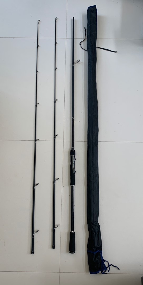 Bossna Roihime 1 piece Fishing Spinning Rod 5ft Carbon, Sports Equipment,  Fishing on Carousell