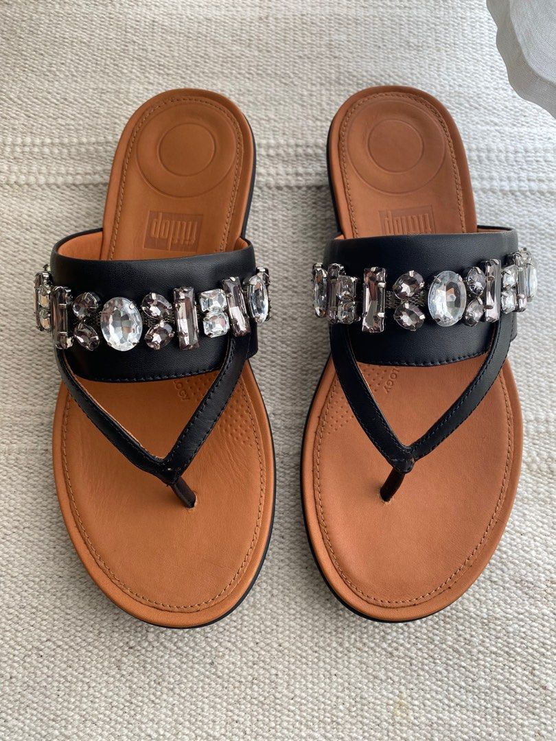 Fitflop delta bejewelled slide store