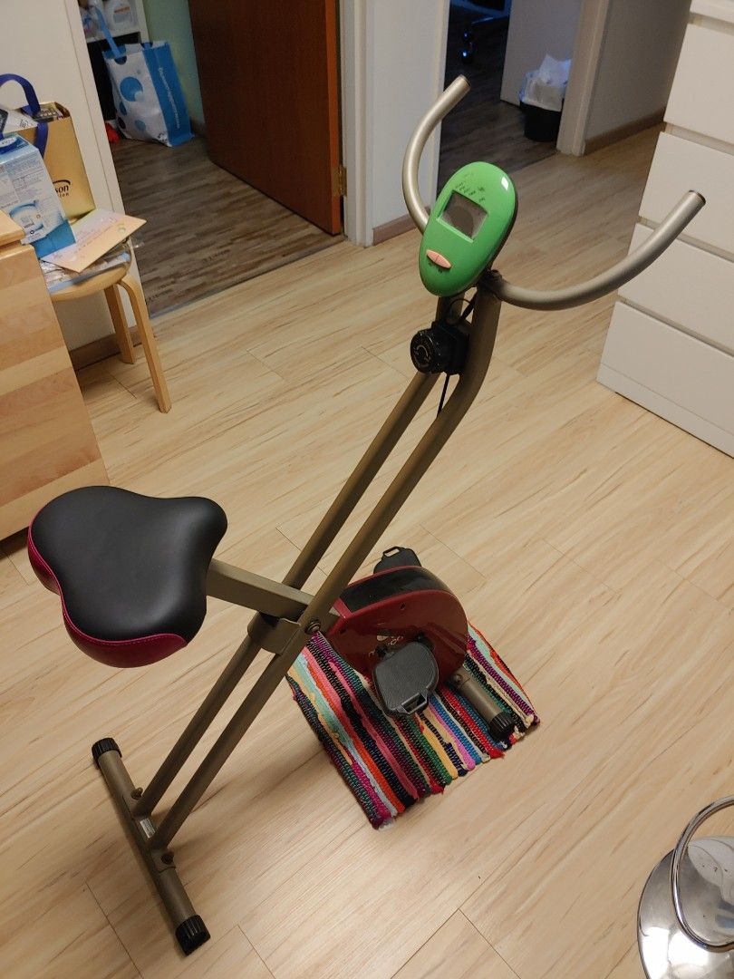Folding exercise bike Sports Equipment Exercise Fitness