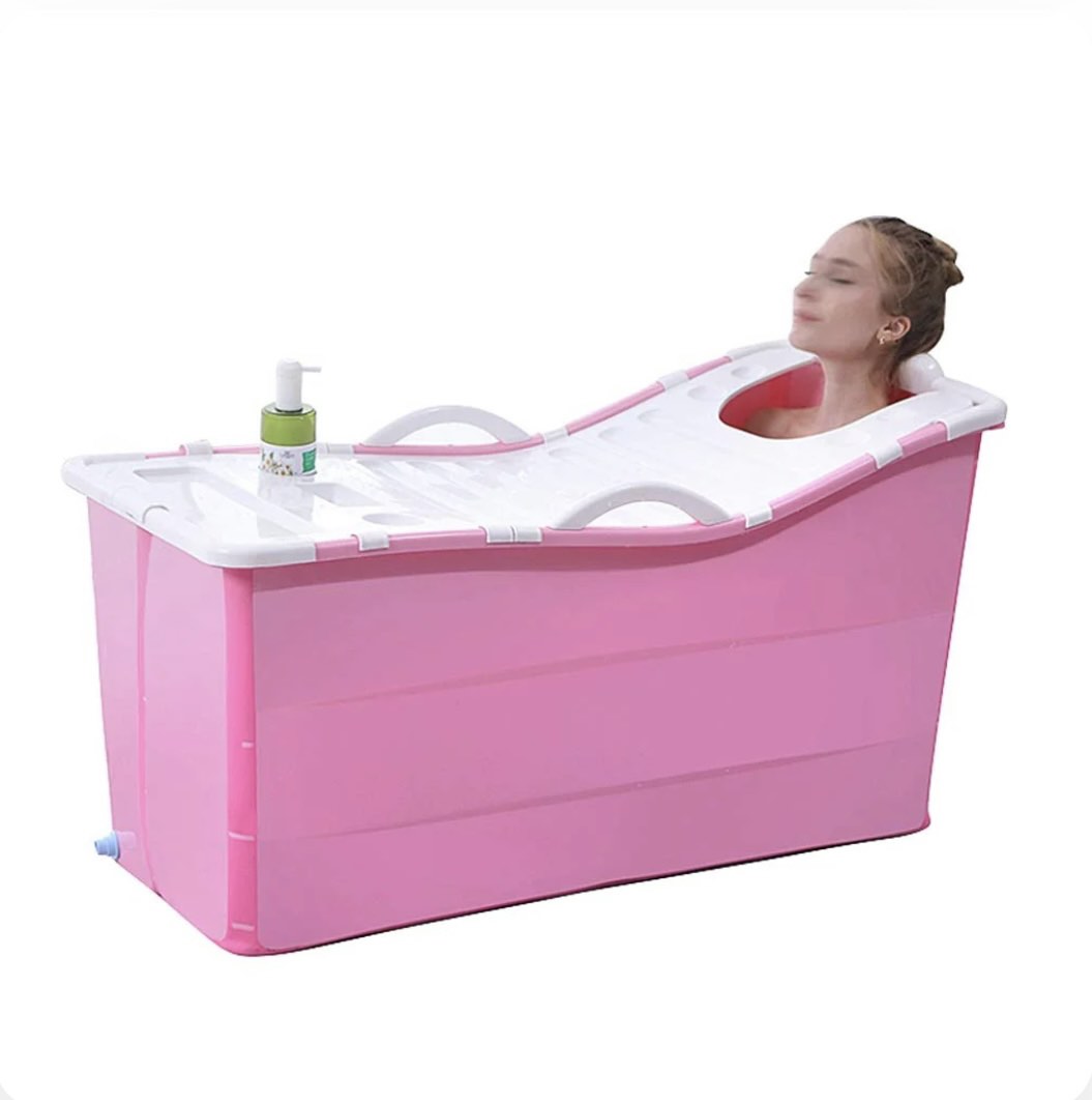 Folding Large Bathtub Adult (1m), Furniture & Home Living, Bathroom