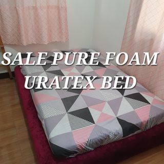 FOR SALE PURE FOAM URATEX BED FOAM MATRESS  SEMI DOUBLE SIZE BED FOAM