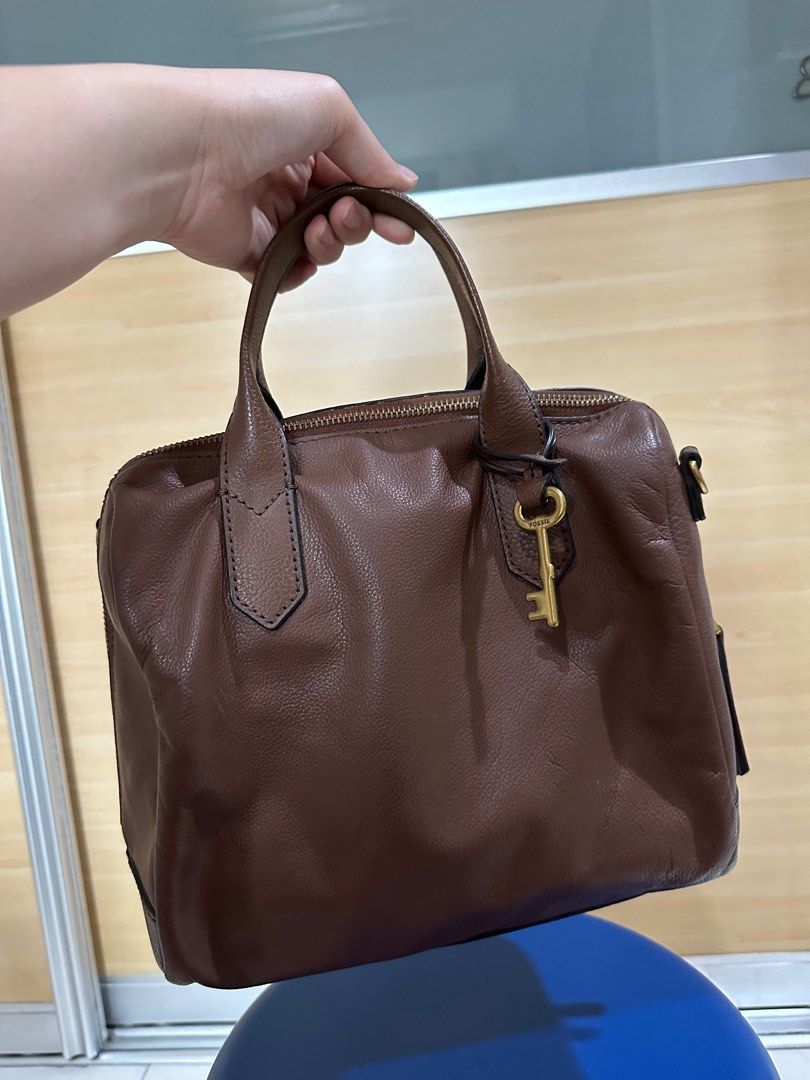 Fossil Fiona Satchel - Brown