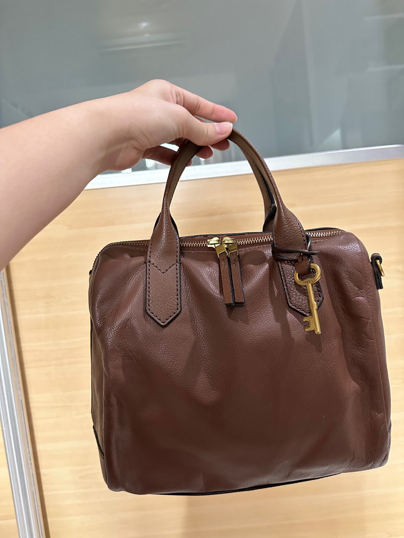 Fossil Fiona Satchel - Brown