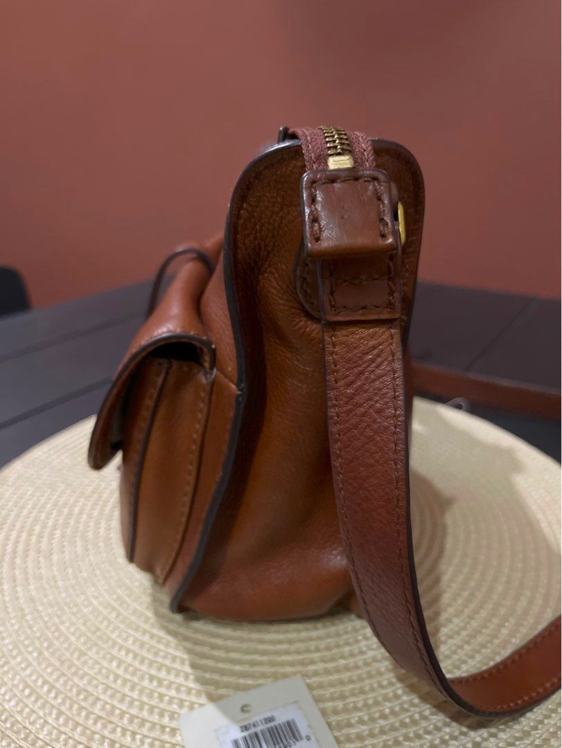 Fossil Ryder crossbody brown, Women's Fashion, Bags & Wallets, Crossbody Bags on Carousell