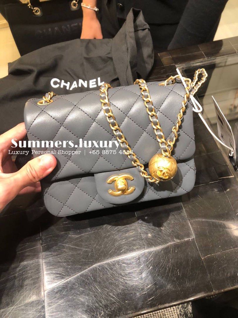 🚫FULL AMT🚫 23K Chanel Classic Pearl Crush Mini Square Flap Bag, Women's  Fashion, Bags & Wallets, Cross-body Bags on Carousell
