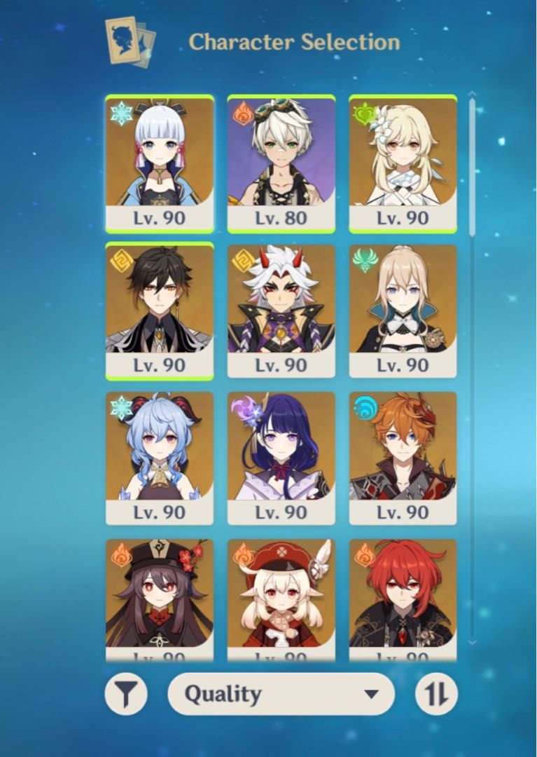 Genshin Impact AR58 (KLEE WITH SIGNATURE WEAPON), Video Gaming, Video