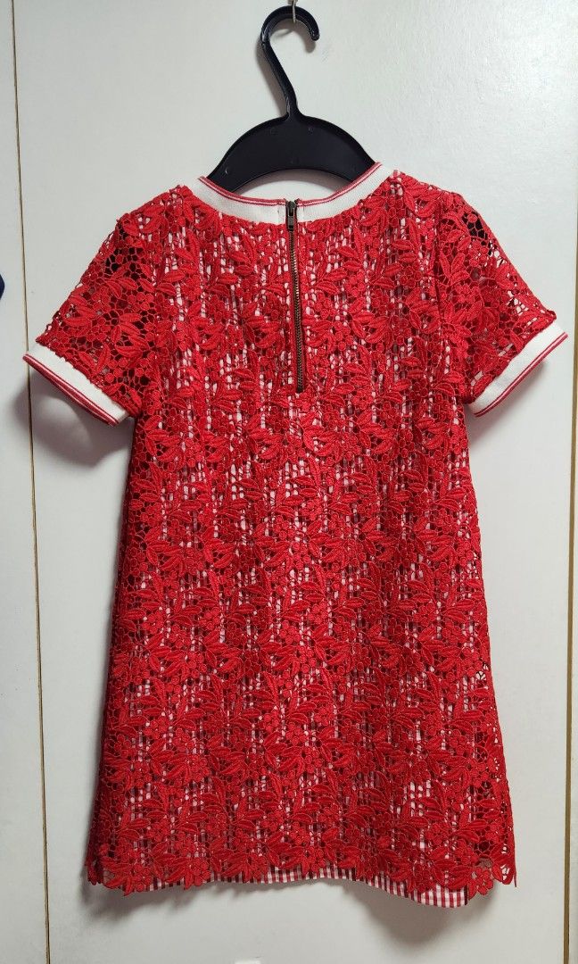Girls size 8 red dress on sale
