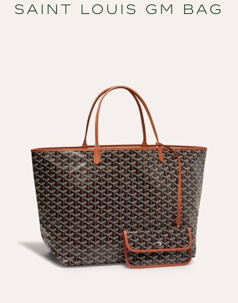 Authentic Goyard PM St Louis Tote, Luxury, Bags & Wallets on Carousell