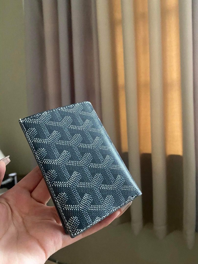 Goyard Special Color Ocean Blue Card Wallet, Luxury, Bags & Wallets on  Carousell