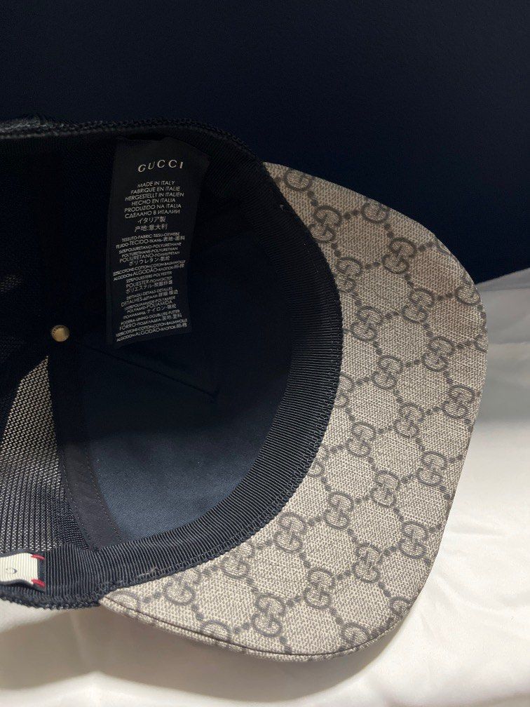GUCCI Supreme UFO Rainbow Applique Baseball Cap Luxury