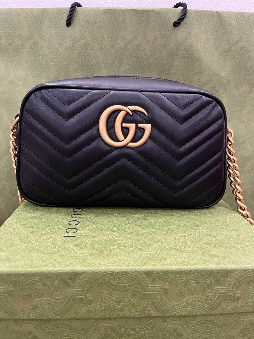 Gucci Small GG 2.0 Matelassé Leather Camera Bag | Nordstrom | Gucci handbags,  Leather camera bag, Trendy purses