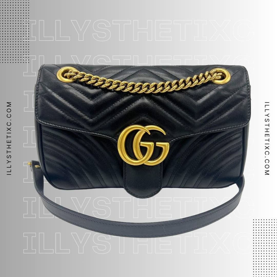 Authentic Gucci Marmont Large Top Handle with Entrupy, Luxury, Bags &  Wallets on Carousell
