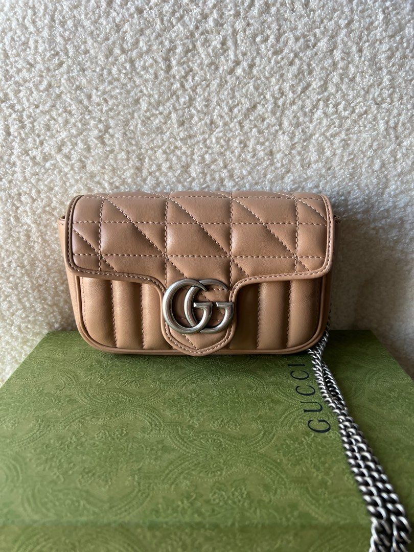 Gucci marmont on sale mini beige